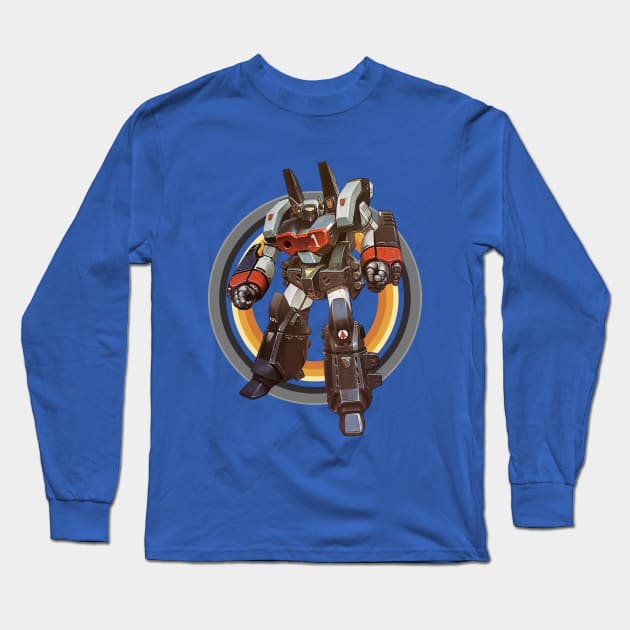 80s vintage mecha Long Sleeve T-Shirt by Trazzo